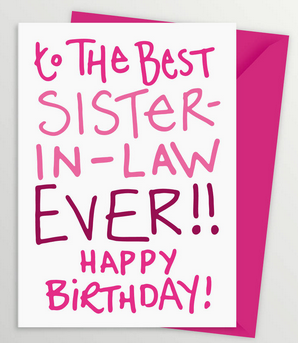 happy birthday sister in law quotes