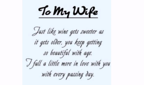 Love Quotes For Wife