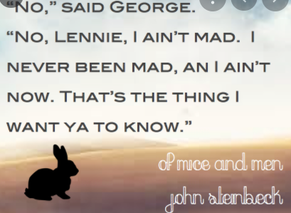 Of Mice And Men Quotes