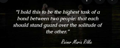 Rainer Maria Rilke Quotes Solitude