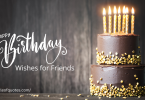 Birthday Wishes for Friends